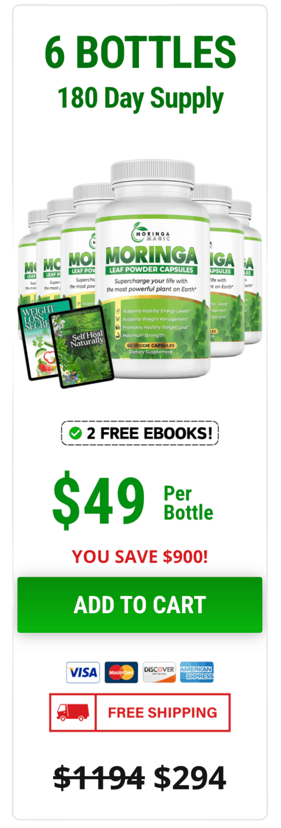 moringa leaf powder capsules