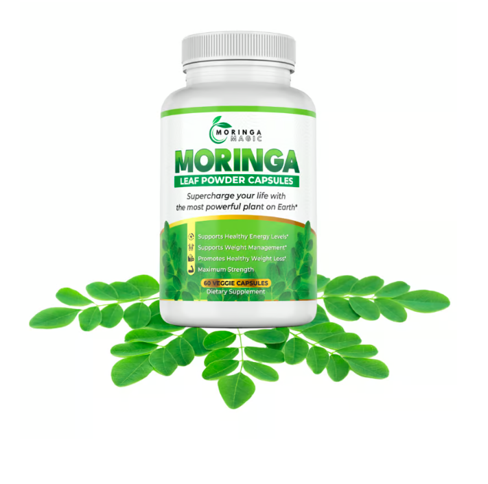 bottle of moringa magic